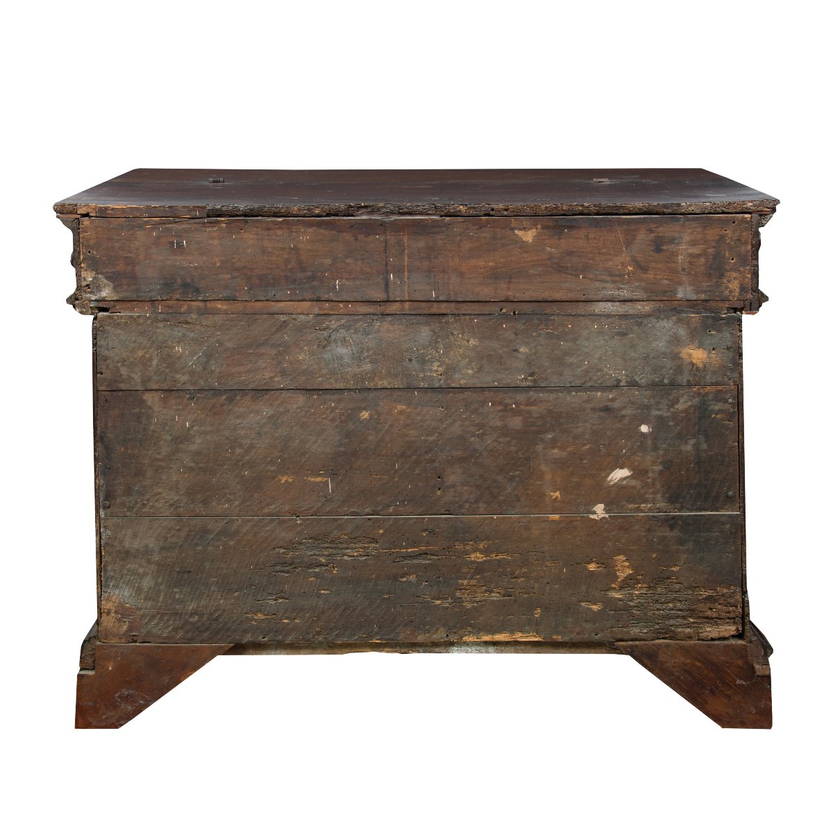 Credenza in noce intagliato con calatola. Italia, XVII secolo.-photo-4