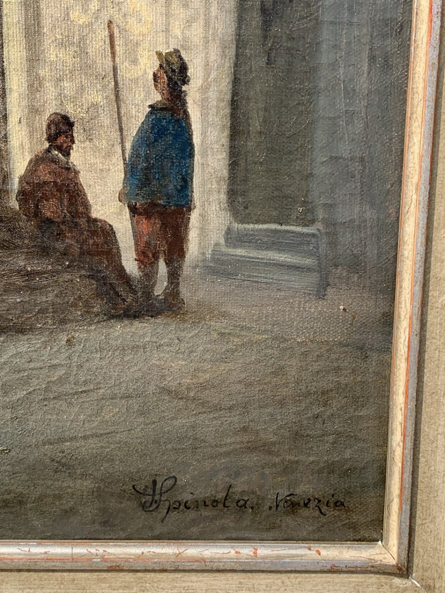 Ippolito Nicolò Spinola di Lerma (Genova 1778–Torino 1856) - Venezia, veduta Piazza San Marco.-photo-2