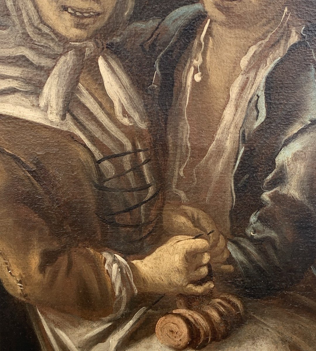 Cerchia di Giacomo Francesco Cipper detto il Todeschini (XVIII) - Scena di genere.-photo-1