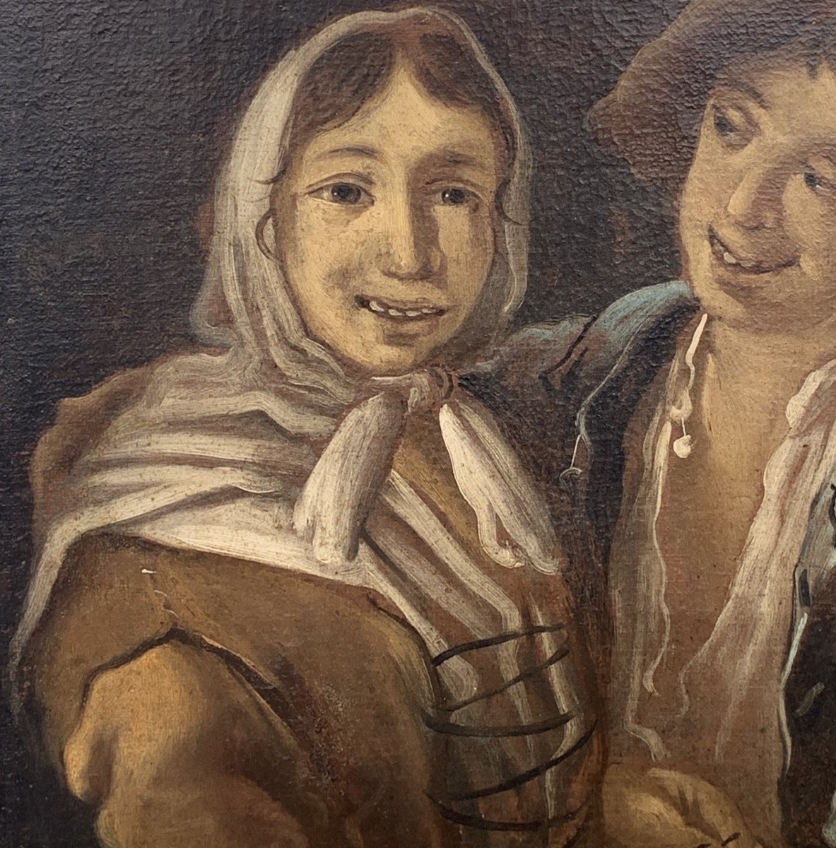 Cerchia di Giacomo Francesco Cipper detto il Todeschini (XVIII) - Scena di genere.-photo-2