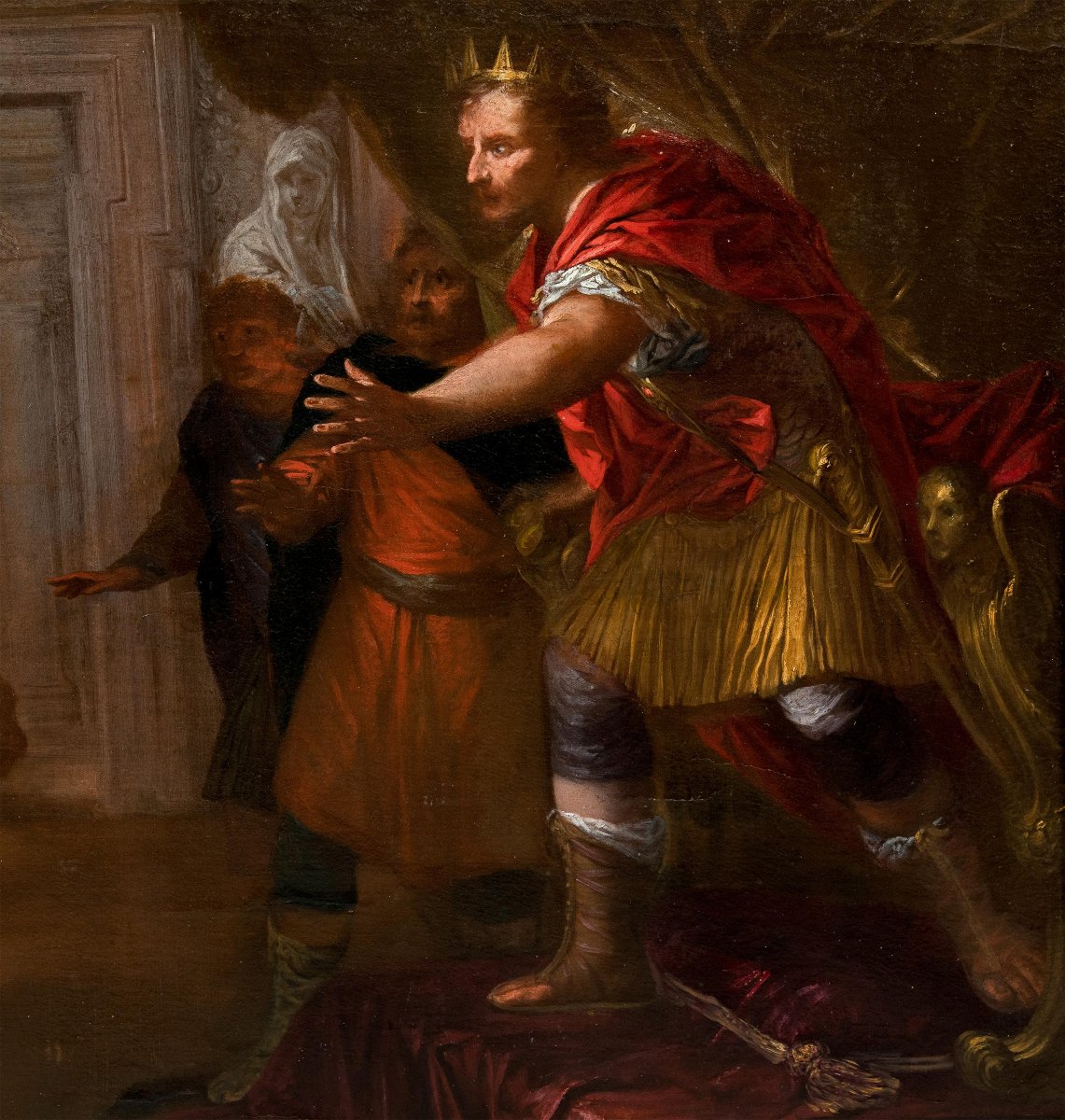 Pier Dandini (Firenze 1646 - Firenze 1712) - Ester e Assuero.-photo-2