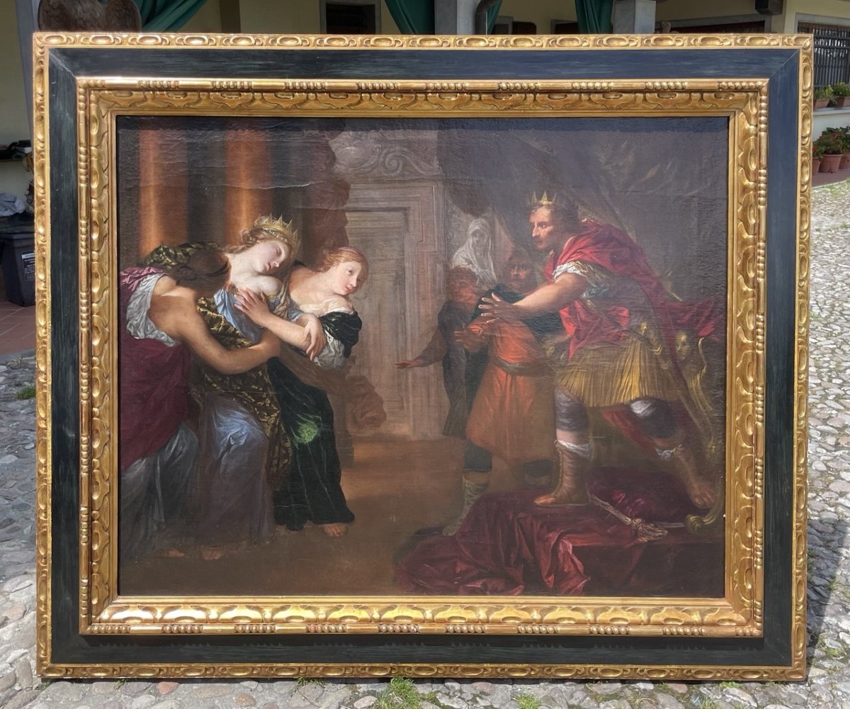 Pier Dandini (Firenze 1646 - Firenze 1712) - Ester e Assuero.-photo-1