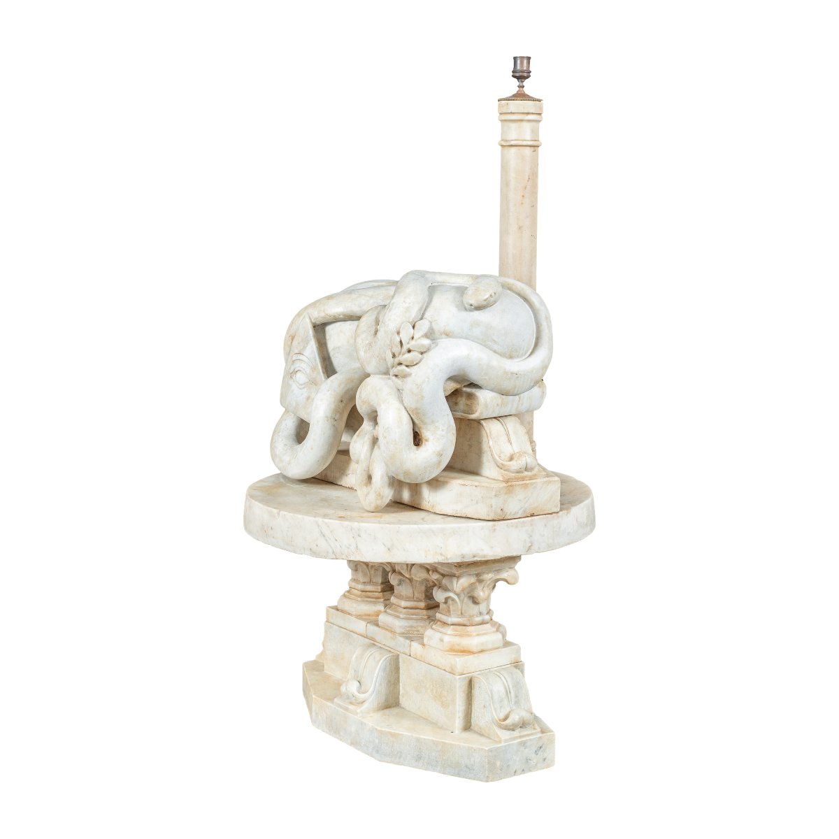 Scultore italiano (inizi XX sec.) - Altare massonico.-photo-4