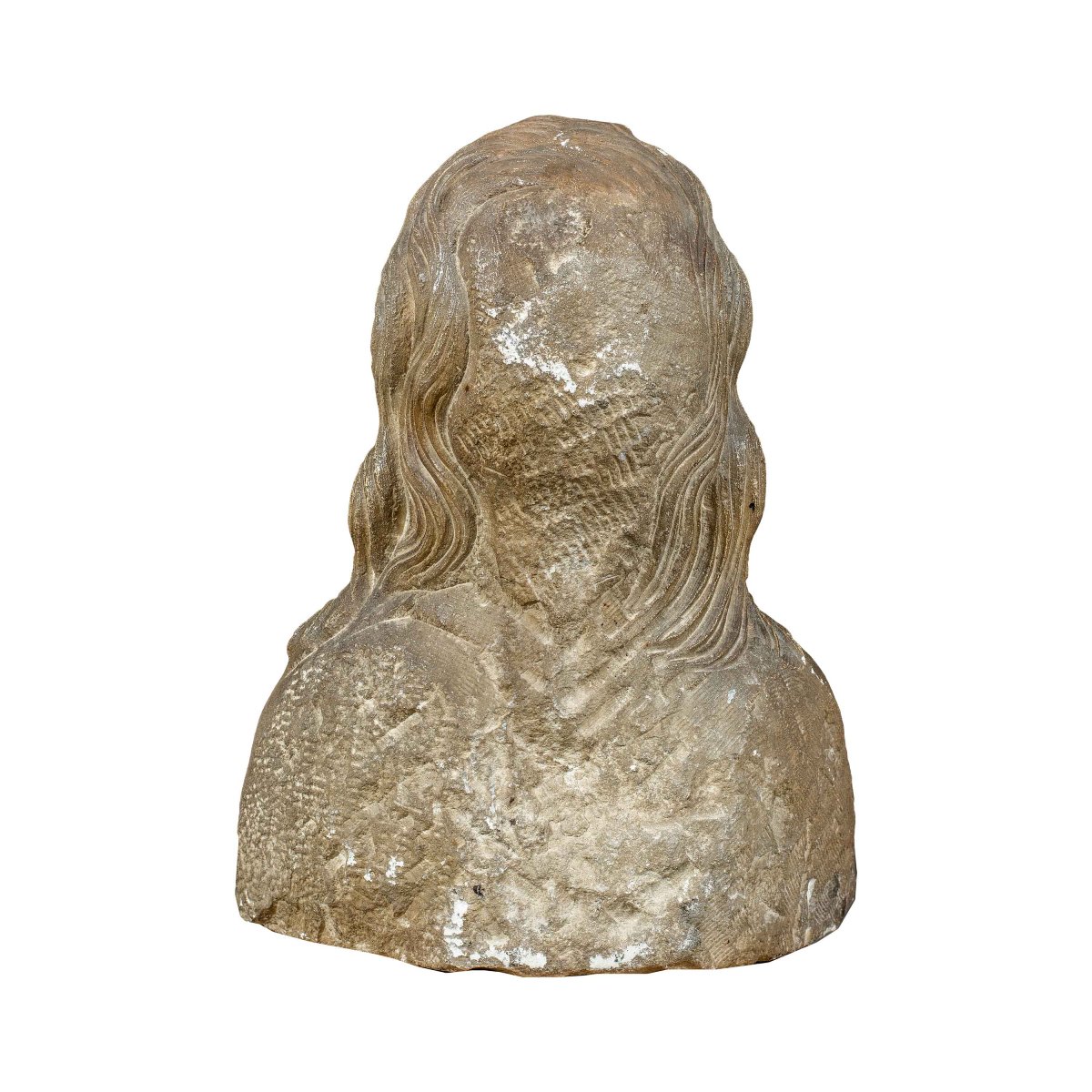 Scultore italiano (XV-XVI secolo) - Busto di Cristo.-photo-4