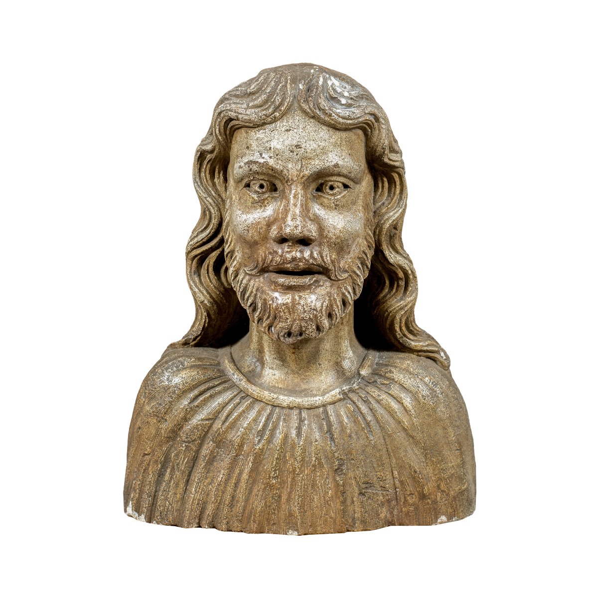 Scultore italiano (XV-XVI secolo) - Busto di Cristo.