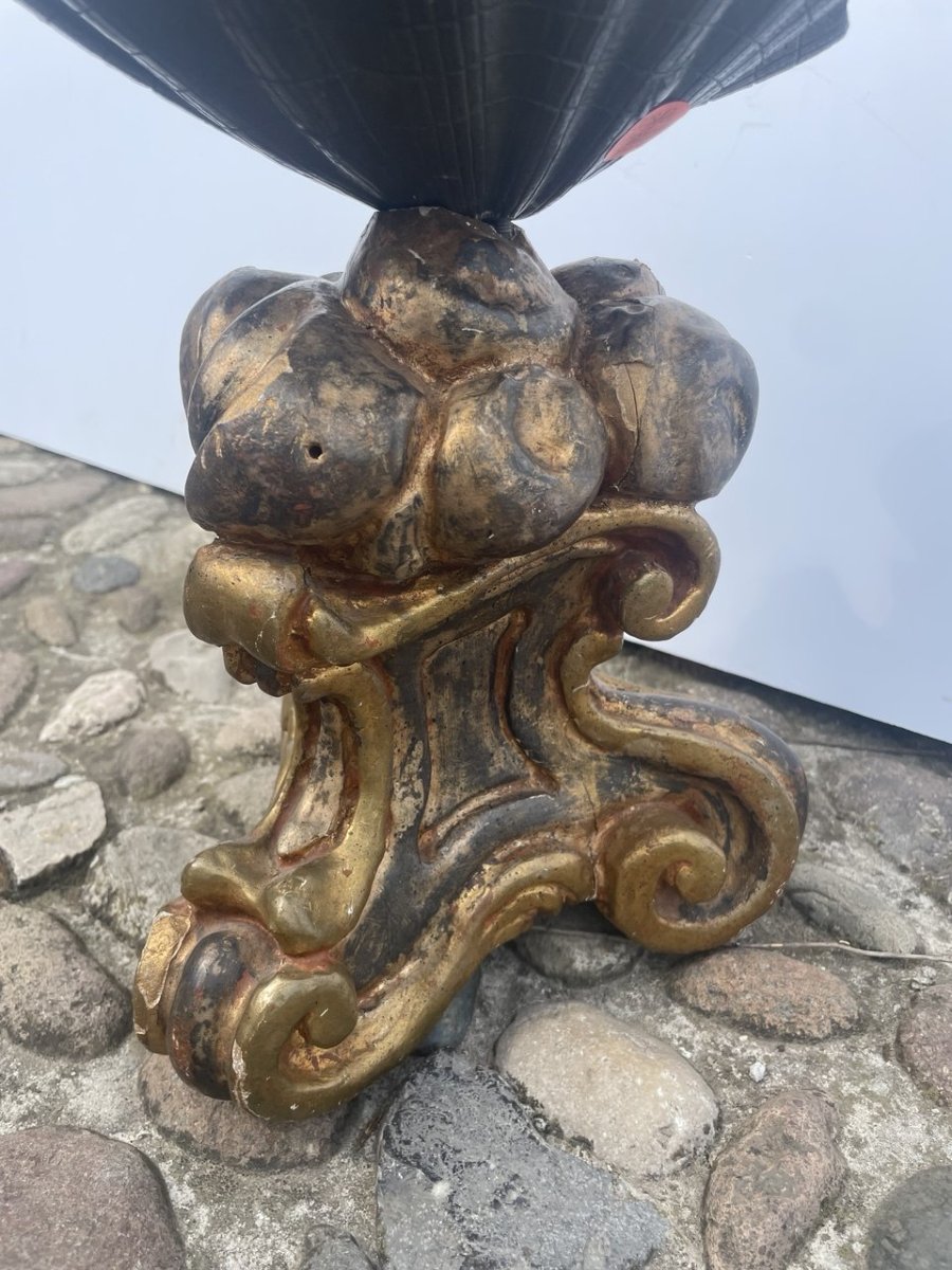 Scultore italiano (XVII-XVIII sec.) - Tritone che suona una conchiglia.-photo-2