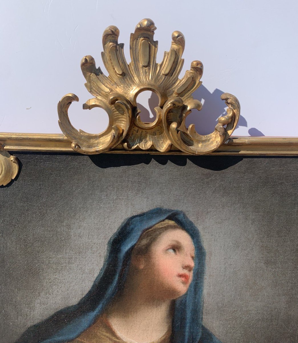 Jacopo Amigoni (Venezia 1682 - Madrid 1752) - Madonna con Bambino e San Giovannino.-photo-2