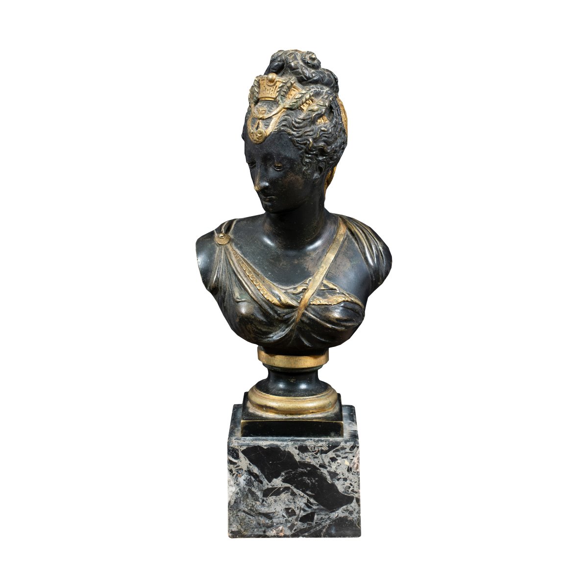 Scultore italiano (inizi XIX secolo) - Busto di donna.