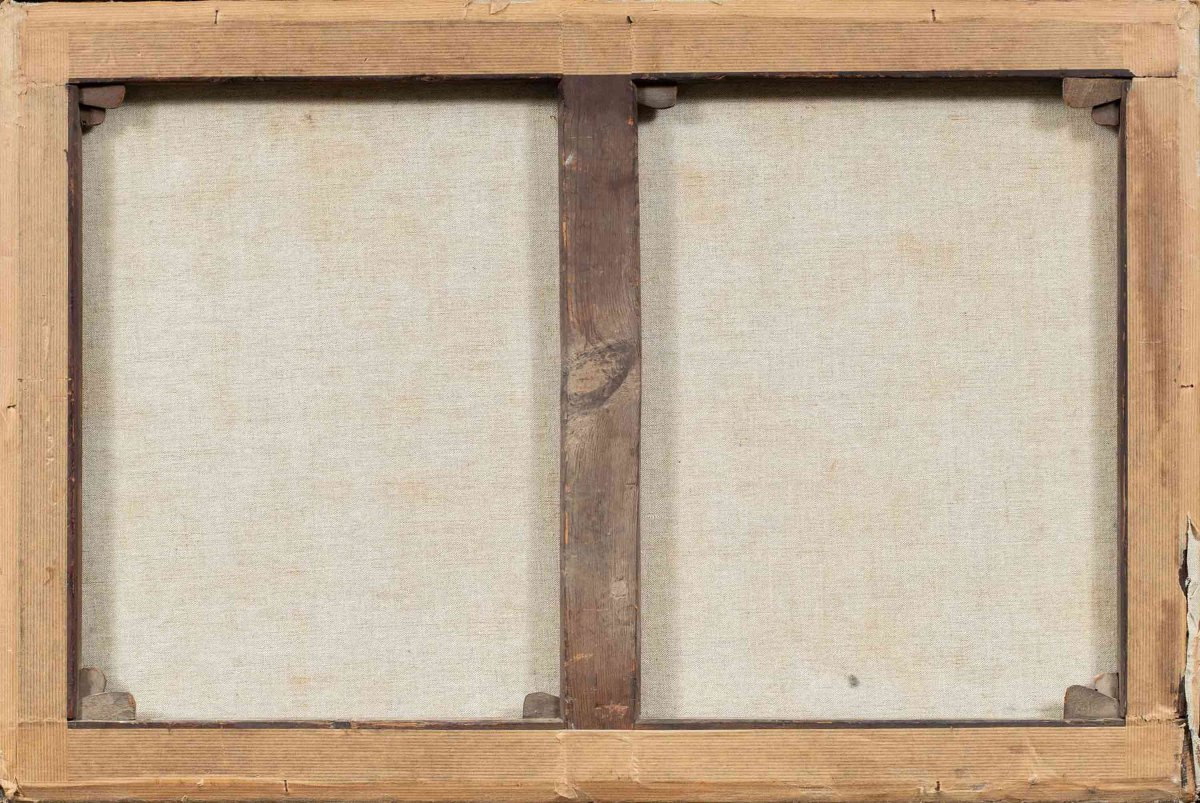 Cerchia di Jacques Courtois, detto il Borgognone (Saint-Hyppolite 1621-Roma 1676) - Battaglia.-photo-3