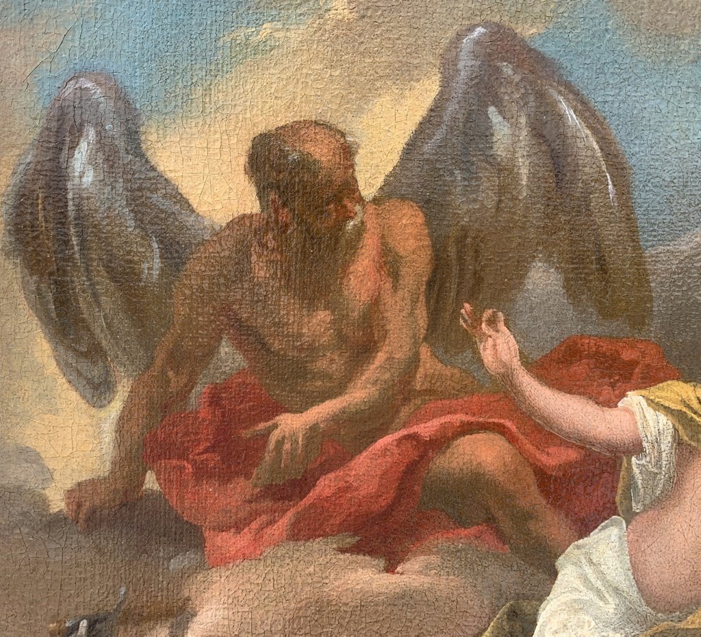 Cerchia di Sebastiano Ricci (Belluno 1659 - Venezia 1734) - Il Tempo e la Giovinezza.-photo-2