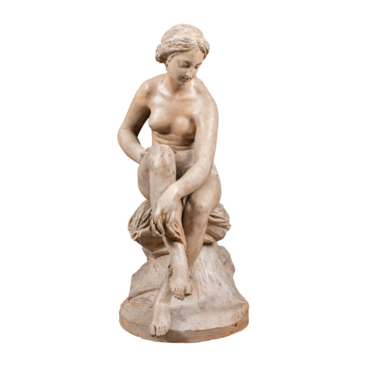 Plasticatore italiano (XVIII sec.) - Venere al bagno.-photo-2