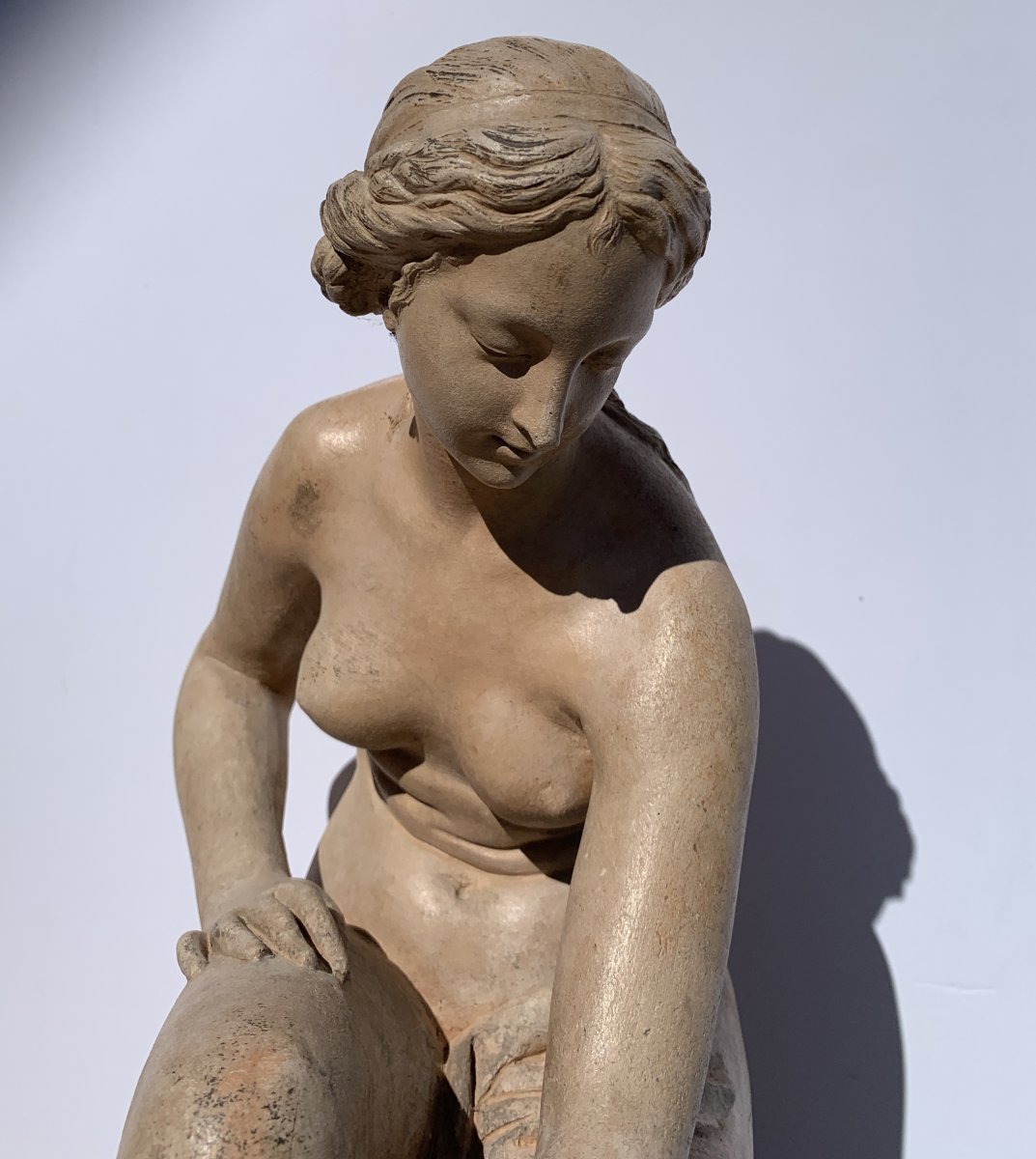 Plasticatore italiano (XVIII sec.) - Venere al bagno.-photo-2
