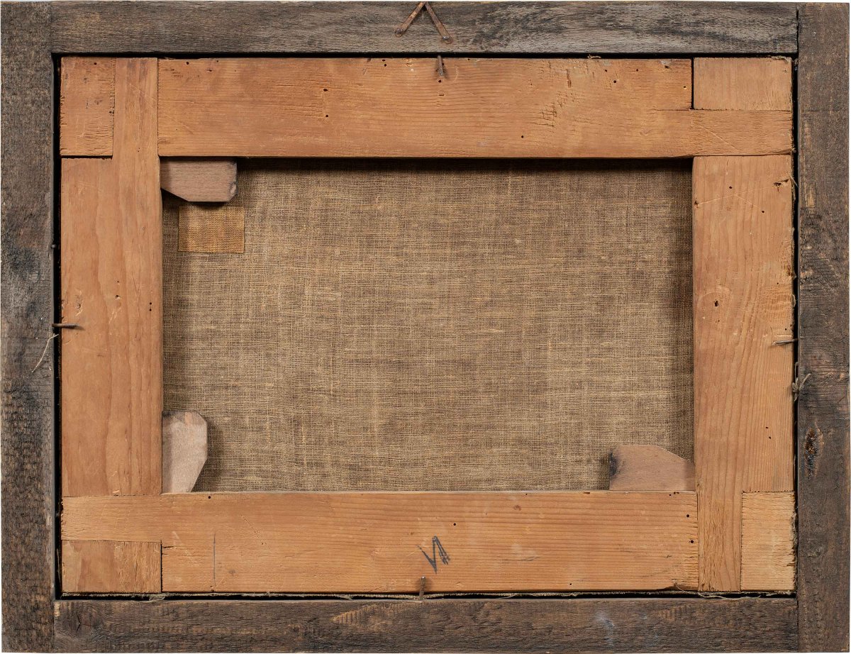 Giuseppe Zais (Forno di Canale 1709 - Treviso 1784) - Paesaggio con lavandaie.-photo-3