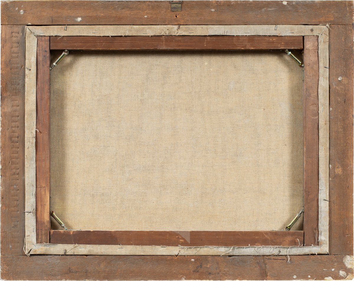 Giuseppe Zais (Forno di Canale 1709 - Treviso 1784) - Paesaggio con pastorelli e filatrice.-photo-3