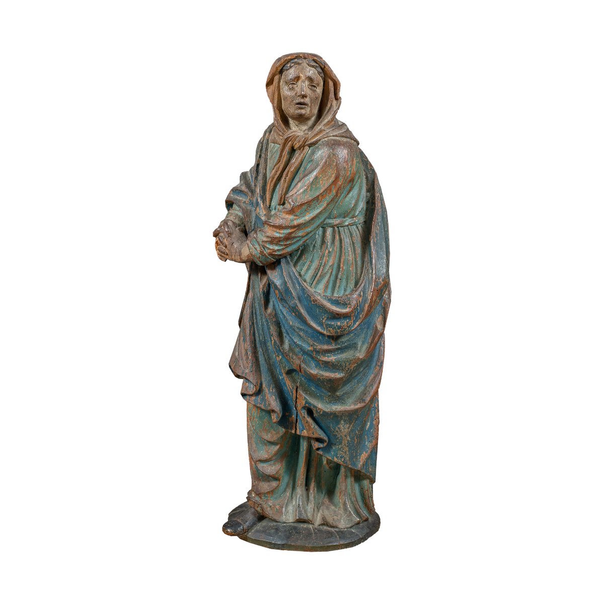 Scultore italiano (XVII-XVIII secolo) - Madonna orante.