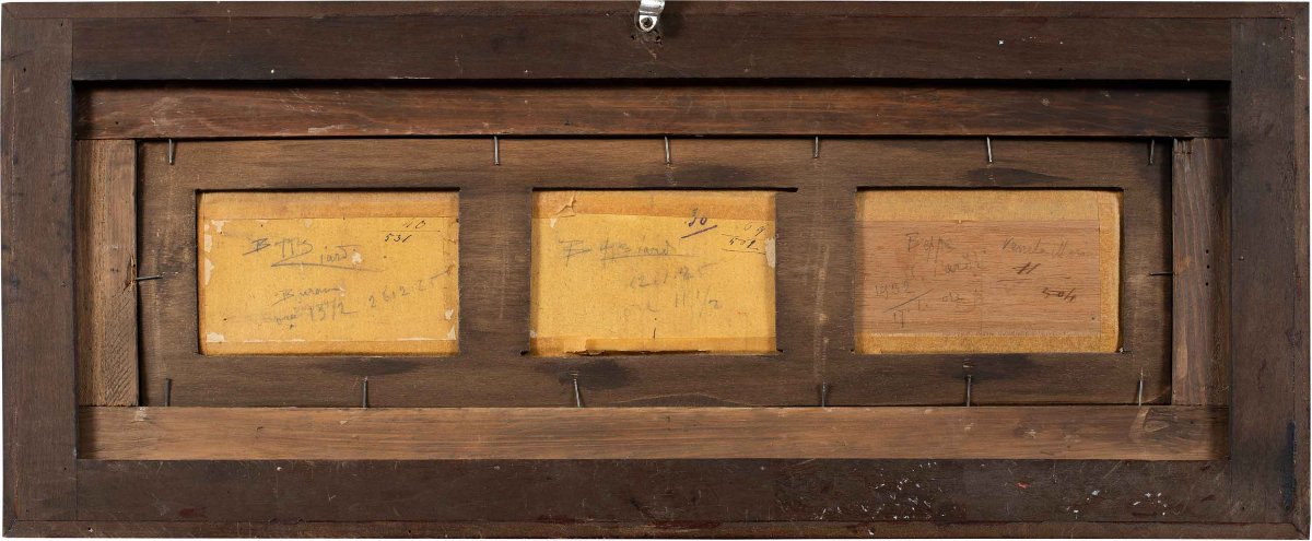 Beppe Ciardi (Venezia 1875 - Quinto di Treviso 1932) - Trittico di vedute veneziane.-photo-1