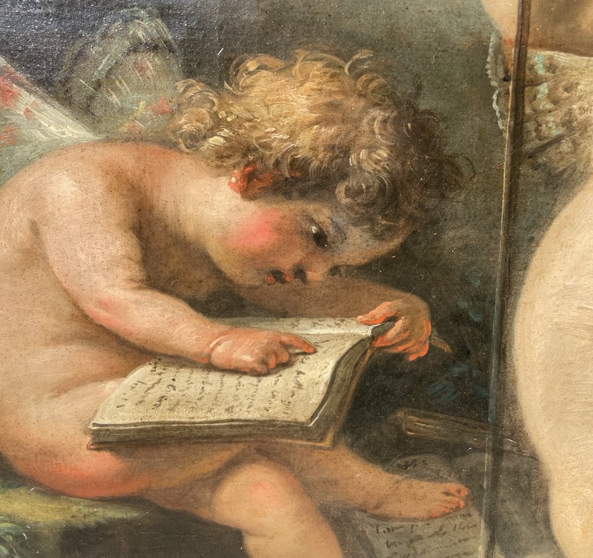 Fedele Fischetti (Napoli 1732 - Napoli 1792) - Allegoria della Musica. -photo-2