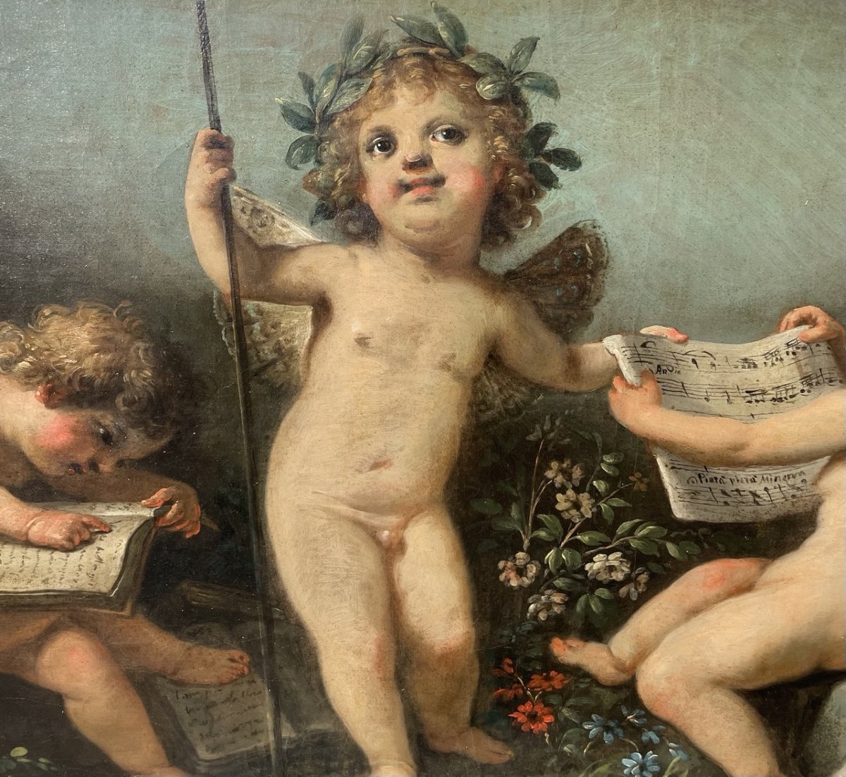 Fedele Fischetti (Napoli 1732 - Napoli 1792) - Allegoria della Musica. -photo-3