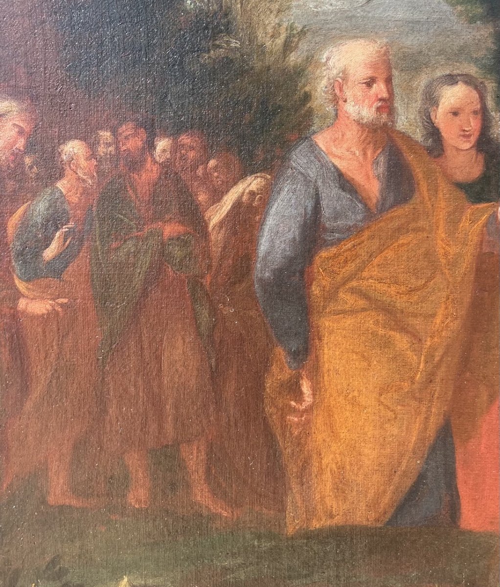 Gregorio Lazzarini (Venezia 1655 - Villabona Veronese 1730) - Cristo e la Samaritana al pozzo.-photo-2