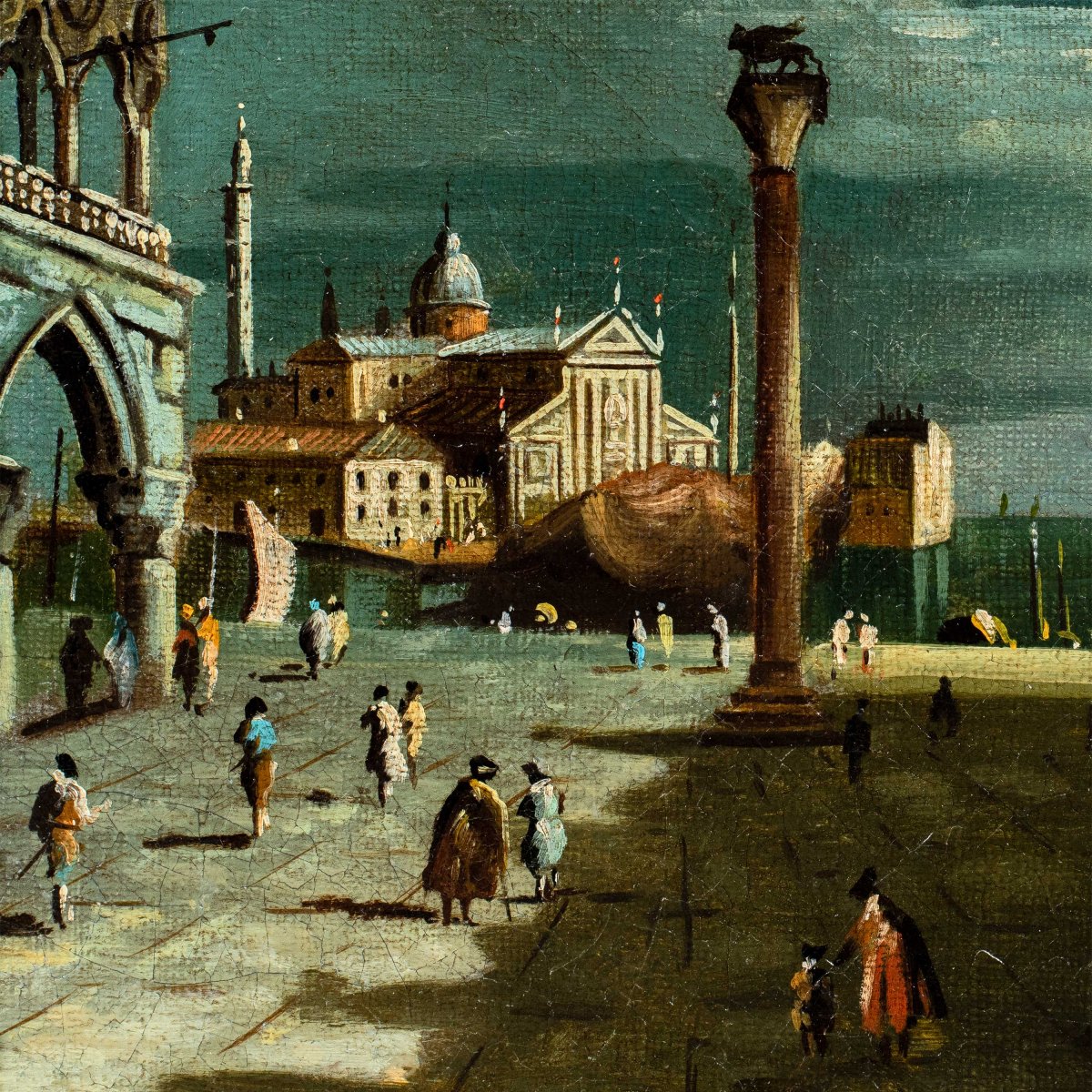 Ippolito Nicolò Spinola di Lerma (XIX sec.) - Venezia, veduta di Piazza San Marco.-photo-1
