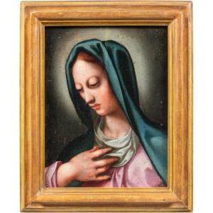 Pittore italiano (XVII sec.) - Madonna.