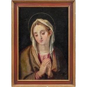 Maestro umbro-romano (XVI-XVII sec.) - Madonna orante.