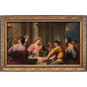 Antonio Molinari (Venezia 1655 - Venezia 1704) - Ultima Cena.