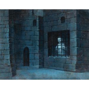 Pittore francese (XVIII sec.) - Giuseppe in prigione.