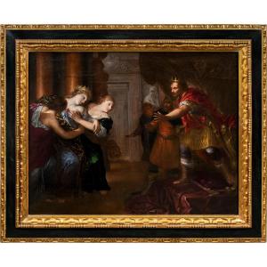 Pier Dandini (Firenze 1646 - Firenze 1712) - Ester e Assuero.