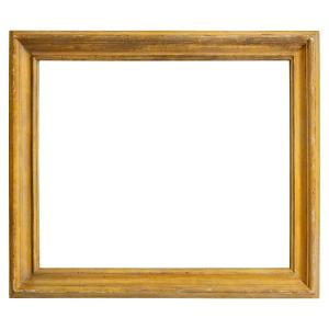 Cornice a cassetta in legno dorato. Toscana, XVII secolo.