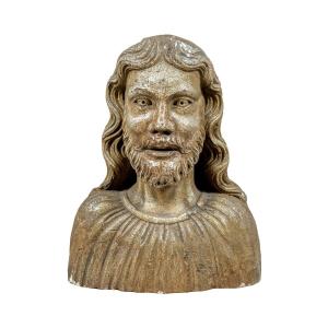 Scultore italiano (XV-XVI secolo) - Busto di Cristo.