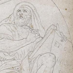 Italian Artist Of The 1840s, Evangelist Matthew And The Angel