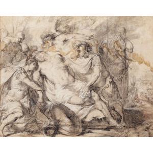 Good Boullogne, Attributed To, The Death Of Alexander The Great