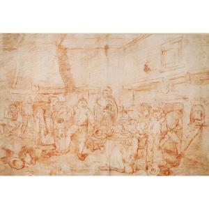 Egbert Van Heemskerck, Peasant Dancing In A Tavern