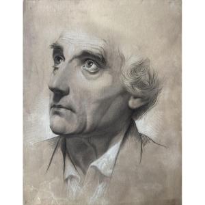 Giacinto Massola, Study Of A Man's Head