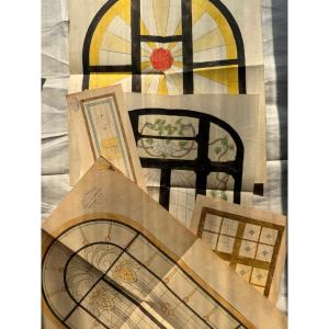 Enrico Bianchi, 26 Stained Glass Projects For Bergamo, Città Alta
