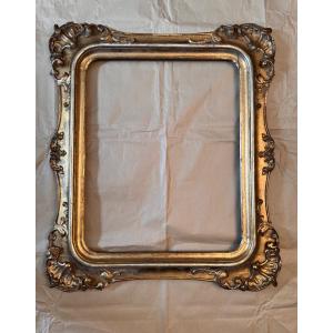 Carved And Gilded Wooden Frame, Austria, Circa 1830 – 95 X 81 Cm
