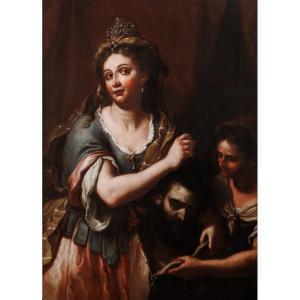 Bartolomeo Litterini, Attributed – Judith With The Head Of Holofernes Venetian School Painting