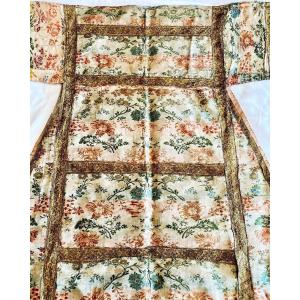 Dalmatic In Lampas And Golden Ribbons - Spain 18th Century