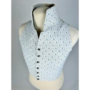 Indian Vest - France Consulate Or First Empire Period Circa 1800-1807
