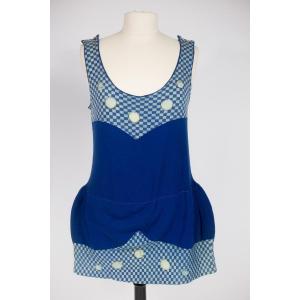 Seaside Swimsuit For Lady Designed At The Louvre - Paris Circa 1910
