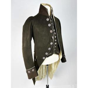 Chimney Sweep's Woolen Cloth Town Suit - France First Empire Circa 1805