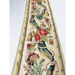 Royal Border Tapestry By Philippe De Lasalle For Stanislas Leczinski - 19th Century Reissue 