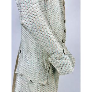 Gentleman's Suit In Silk Droguet - France Circa 1780