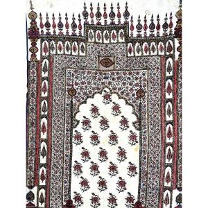 Kalamkari Block-printed Fabric, Ueic (east India Company) – India, Machilipatnam, Early 19th Century