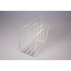 Thick Acrylic Magazine Rack