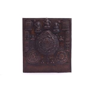 Copper Zodiac Calendar, Tibet.