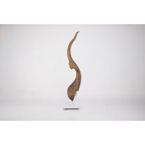  Chofa Garuda, Carved Wooden Temple Embellishment, Thailand