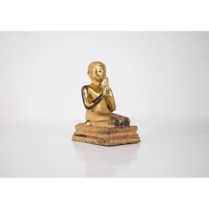 Adoring Moggallana In Bronze.