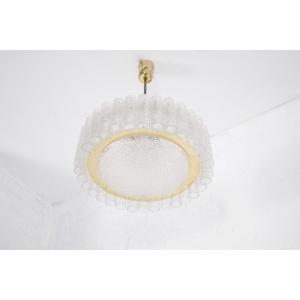 Blown Murano Glass Chandelier, Doria Ed., 1970s.